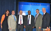 Jumpstart at the White House: Emily Leventhal, Shawn Landres, Jonathan Greenblatt, Joshua DuBois, Joshua Avedon, Paul Vandeventer